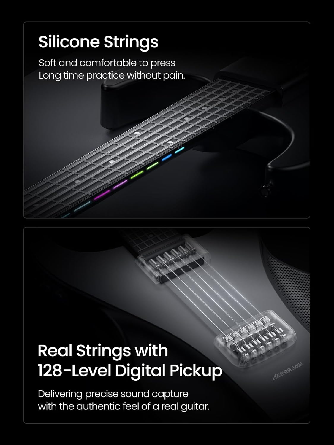 Guitar Smart Guitar With Silicone Strings